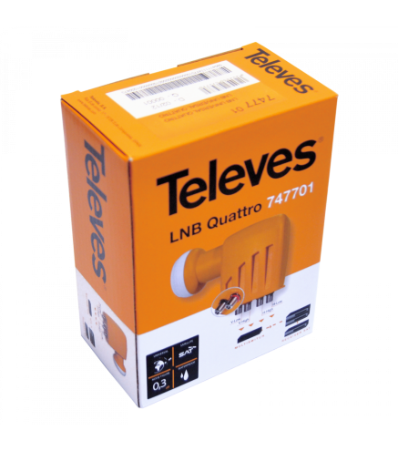 Konwerter Quattro TELEVES ref. 747701