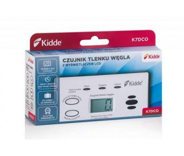 Czujnik czadu z wyświetlaczem Kidde K7DCO