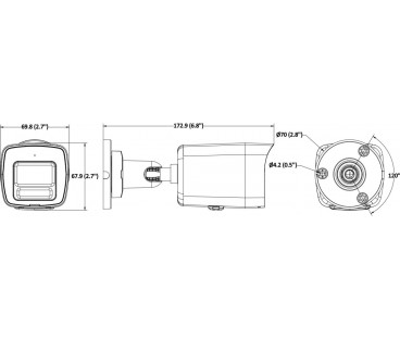 Kamera IP Hikvision DS-2CD1047G3-LIUF/SL(2.8mm)