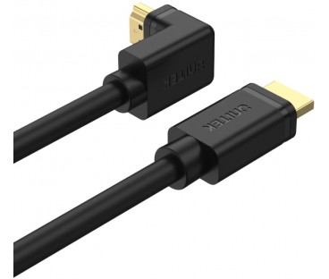 Kabel HDMI Unitek Y-C1002 kątowy HDMI 2.0 90 stopni 4K 3m