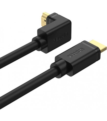 Kabel HDMI Unitek Y-C1002 kątowy HDMI 2.0 90 stopni 4K 3m