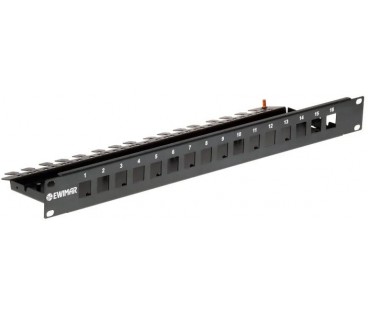 Obudowa do szafy RACK 19' na 4 kanałowe moduły przepięciowe EWIMAR PTU/PTF-6-RACK