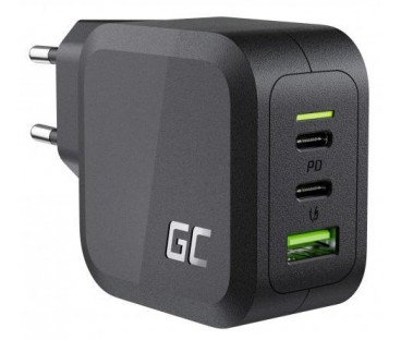 ŁADOWARKA SIECIOWA Green Cell PowerGan 65W 2xUSB-C 1xUSB-A CHARGC08