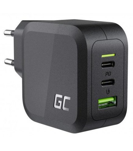 ŁADOWARKA SIECIOWA Green Cell PowerGan 65W 2xUSB-C 1xUSB-A CHARGC08