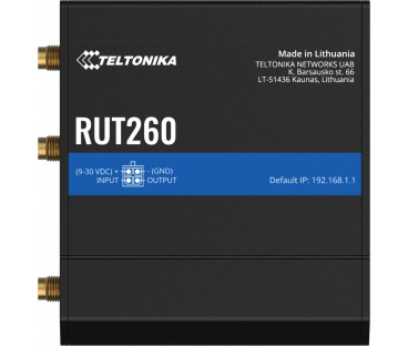 Teltonika RUT260 router przemysłowy 4G / LTE (RUT260000000)