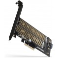Adapter Axagon PCEM2-D PCIe NVME + SATA M.2 Adapter Axagon PCEM2-D PCIe NVME + SATA M.2