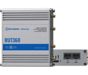 Teltonika RUT360 router przemysłowy 4G / LTE (RUT360000000)