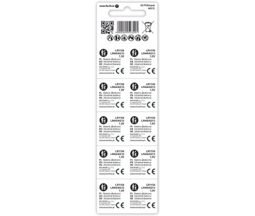 Bateria G13 / LR44 / LR1154 everActive 1,5V (blister 10 szt.)