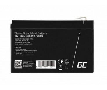AKUMULATOR AGM Green Cell VRLA 12V 14Ah