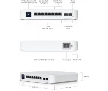 UBIQUITI UNIFI SWITCH (USW-Pro-8-POE)