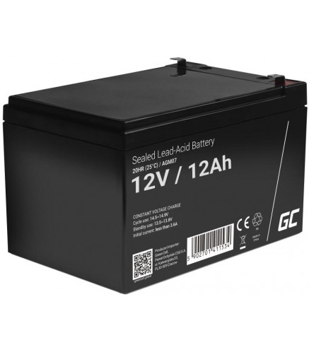 AKUMULATOR AGM Green Cell VRLA 12V 12Ah