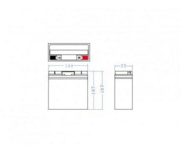 AKUMULATOR AGM Green Cell VRLA 12V 20Ah