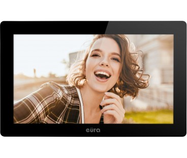 WIDEODOMOFON EURA VDP-86A3 - monitor 10" czarny TUYA