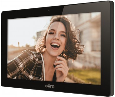 WIDEODOMOFON EURA VDP-86A3 - monitor 10" czarny TUYA