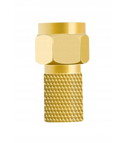 Wtyk typu F Big Nut 6,8/22mm Spacetronik - 1 szt.