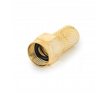Wtyk typu F Big Nut 6,8/22mm Spacetronik - 1 szt.