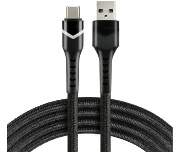 KABEL USB-A / USB-C RGB LED everActive CBB-1CBR 100cm 3A