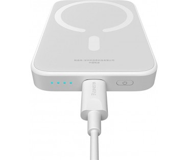 Powerbank Baseus Magnetic Mini Air PPCXM06A 6000mAh MagSafe 15W PD QC 20W USB-C + kabel