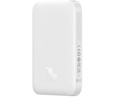 Powerbank Baseus Magnetic Mini Air PPCXM06A 6000mAh MagSafe 15W PD QC 20W USB-C + kabel