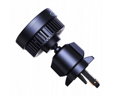 UCHWYT SAMOCHODOWY ŁADOWARKA INDUKCYJNA Baseus MagPro BS-CW04 Qi 2.0 15W MagSafe NA KRATKĘ CZARNY