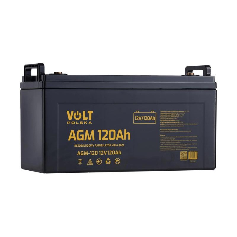 Akumulator Volt Polska AGM 120Ah