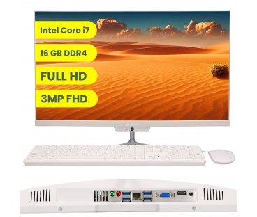 Extralink 24" All-In-One Pc Business | Zestaw Komputerowy | Intel I7-11370H, 16Gb Ddr4, 512Gb Ssd, Klawiatura, Mysz, Kamera