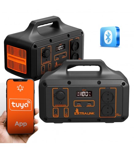 Extralink Power Ranger Eps-S500S Power Station Zamiennik Dla Jackery, Bluetti, Ecoflow | Stacja Zasilania | 510.6Wh, Li-Ion