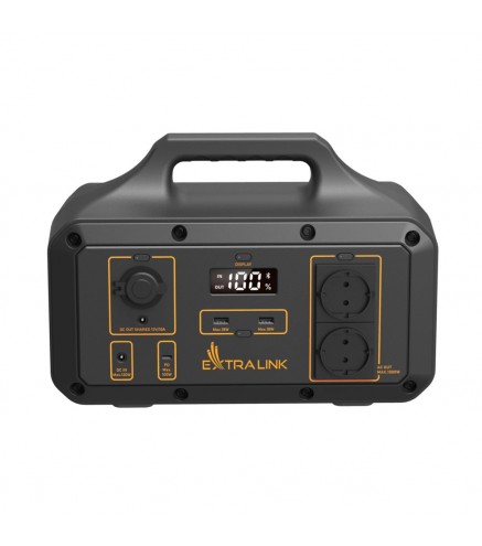 Extralink Power Ranger Eps-S500S Power Station Zamiennik Dla Jackery, Bluetti, Ecoflow | Stacja Zasilania | 510.6Wh, Li-Ion