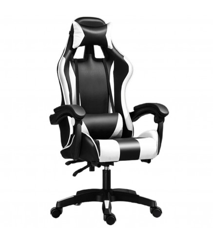 Extralink Gaming | Fotel Gamingowy | Biurowy, Obrotowy, Kubełkowy, Czarno-Biały, G-526