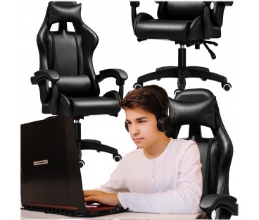 Extralink Gaming | Fotel Gamingowy | Biurowy, Obrotowy, Kubełkowy, Czarny, G-524