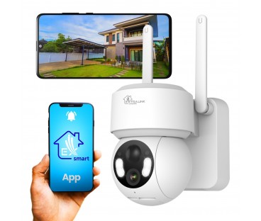 Extralink Smart Life Solareye Pro | Kamera Zewnętrzna | Bezprzewodowa, 2.5K, Wi-Fi, Akumulator 5200Mah, Ip65
