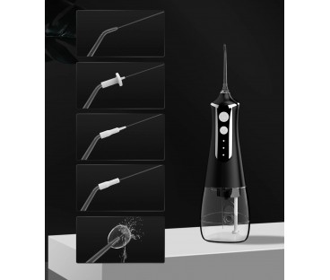 Extralink Beauty Intelligent Water Flosser L10 Czarny | Irygator | 2000Mah, Ipx6