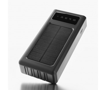 Extralink Epb-092 20000Mah Czarny | Powerbank | Solar Power Bank, Usb-C