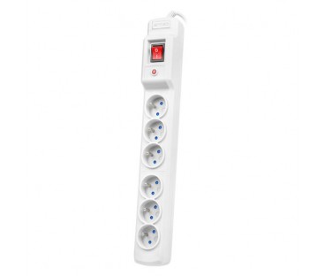 Armac Multi M6 | Listwa Zasilająca | Przeciwprzepięciowa, 6 Gniazd, Przewód 3M, Szara
