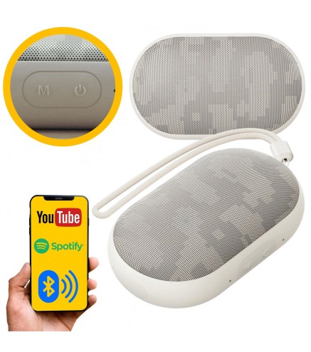 Realme Pocket Bluetooth Speaker Szary | Głośnik Przenośny | Bluetooth 5.0, Ipx5, Usb-C