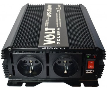Przetwornica Volt Polska Ips-2000N 24V / 230V 1000/2000W