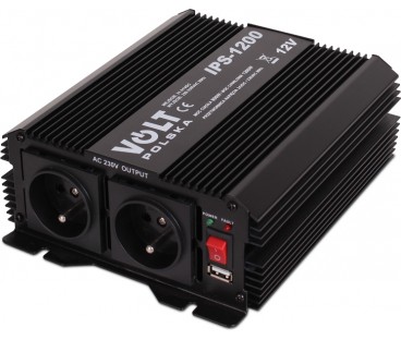 Przetwornica Volt Polska Ips-1200 12V 230V 800/1200W