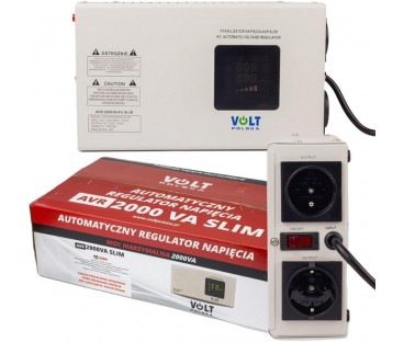 Stabilizator Napięcia Volt Polska Avr 2000Va Slim