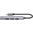 Adapter Unitek H1208B Hub Usb-C 1*usb-A 5Gbps, 3*usb-A 2.0