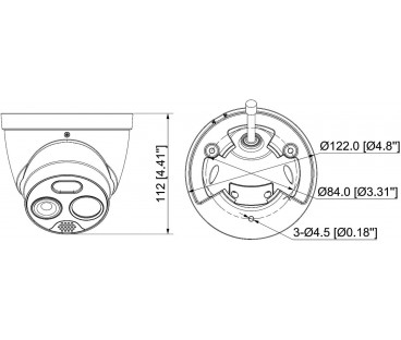Kamera Termowizyjna Dahua Tpc-Df1241-B3F4-S2