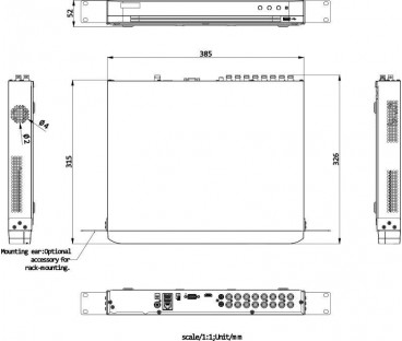 Rejestrator 5W1 Hikvision Ids-7216Huhi-M2/x(Std)/4A+16/4Alm