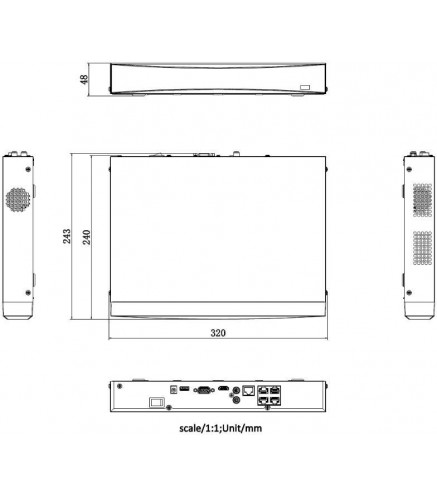 Rejestrator Ip Hikvision Ds-7604Nxi-K1/4P(D)
