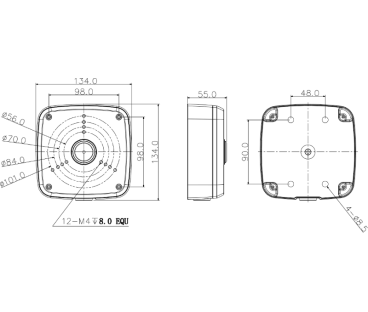 Adapter Dahua Pfa122-V2