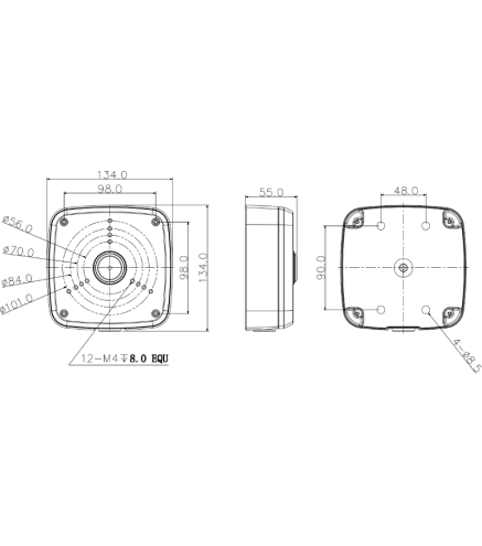 Adapter Dahua Pfa122-V2
