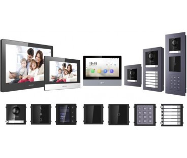 Panel Bramowy Modułowy Hikvision Kamera + Szyfrator
