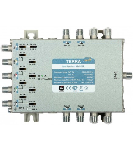 Mv908L Terra - Multiswitch 9/8 (R70858)