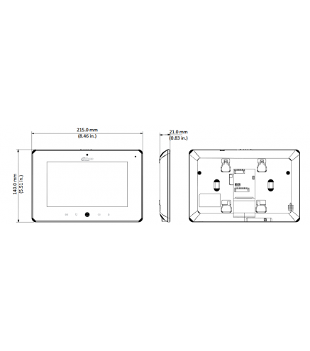 Monitor Wideodomofonu Dahua Vth5221Dw-S2