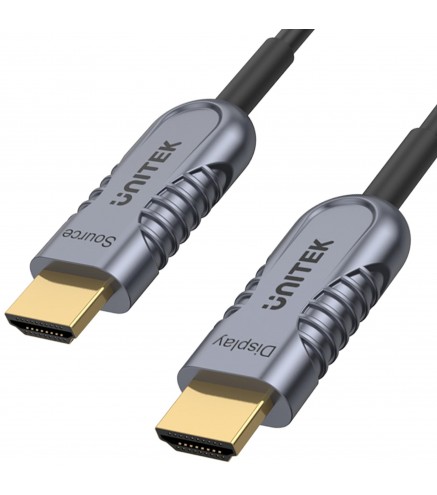 Kabel Hdmi Unitek C11032Dgy Optyczny Hdmi 2.1 Aoc 8K 120Hz 40M