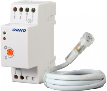 Czujnik Zmierzchowy Na Szynę Din Orno Or-Cr-219