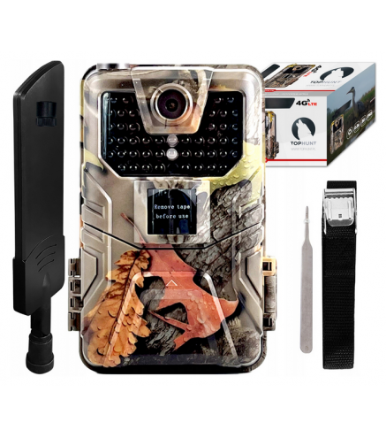 Kamera Leśna Tophunt Hc900Lte 2K Gsm 4G Lte Mms Pl Fotopułapka